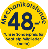 Mechanikerstunde 48, * *Unser Sonderpreis für  SeaHelp Mitglieder (netto)